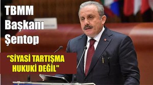 Son Dakika TBMM Başkanı Şentop Konuşuyor!
