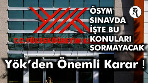 YÖK'den Önemli Karar!