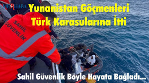 Yunanistan Göçmenleri Türk Karasularına İtti