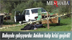 Bahçede çalışıyordu: Aniden kalp krizi geçirdi!