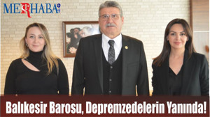Balıkesir Barosu, Depremzedelerin Yanında!