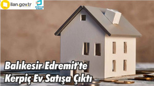Balıkesir Edremit'te Kerpiç Ev Satışa Çıktı