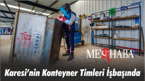 Karesi Konteyner Timleri İş Başında