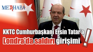 KKTC Cumhurbaşkanı'na Londra'da saldırı