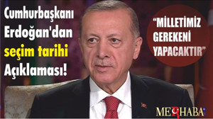 Cumhurbaşkanı Erdoğan'dan seçim tarihi Açıklaması!
