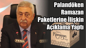 Palandöken Ramazan Paketlerine İlişkin Açıklama Yaptı