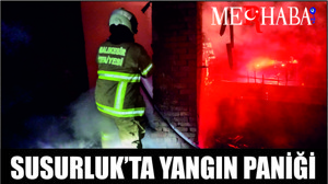 SUSURLUK’TA YANGIN PANİĞİ