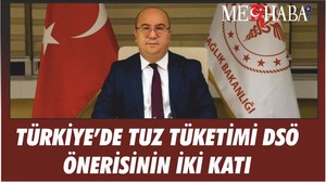 TÜRKİYE’DE TUZ TÜKETİMİ DSÖ ÖNERİSİNİN İKİ KATI