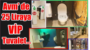 Floryada 25 liraya VİP tuvalet...