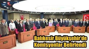 Büyükşehir'de Komisyonlar Belirlendi
