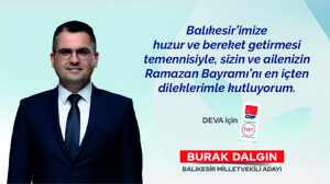 Burak Dalgın "Bayramınız Kutlu Olsun"