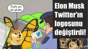 Elon Musk Twitter'ın logosunu değiştirdi!