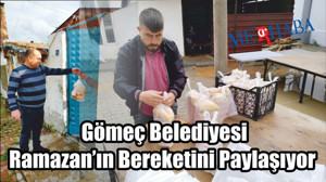 Gömeç'ten Bereket Paylaşımı