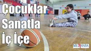 Çocuklar Sanatla İç İçe