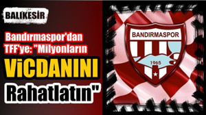 "Milyonların vicdanını rahatlatın"