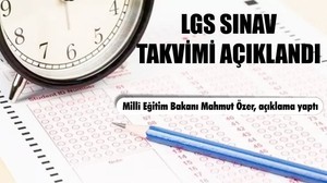 LGS Sınav Takvimi