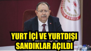 Yurt İçi ve Yurtdışında Sandıklar Açıldı