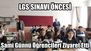 Sami Günnü Öğrencileri Ziyaret Etti