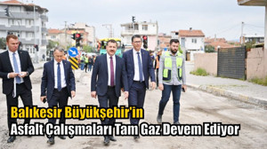 Asfalt Çalışmaları Devam Ediyor