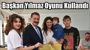 Başkan Yücel Yılmaz Oyunu Kullandı