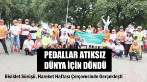 Pedallar Atıksız Dünya İçin Döndü