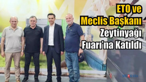 Edremit Uluslararası Zeytinyağ Fuarına Katıldı