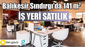 Balıkesir Sındırgı'da 141 m² iş yeri satılık