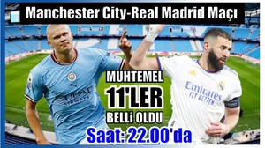 Manchester City-Real Madrid Maçı