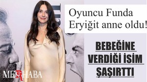 Oyuncu Funda Eryiğit anne oldu! Bebeğine verdiği isim şaşırttı