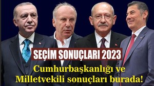 SEÇİM SONUÇLARI 2023: Cumhurbaşkanlığı ve Milletvekili sonuçları burada!