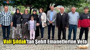 Şıldak'tan Şehit Emanetlerine Vefa