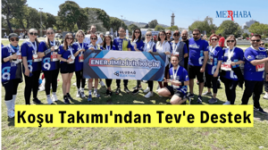 Koşu Takımı'ndan Tev'e Destek
