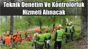 Teknik denetim ve kontrolörlük hizmeti alınacak