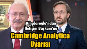 Cambridge Analytica Uyarısı