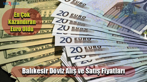 Balıkesir Döviz Alış ve Satış Fiyatları
