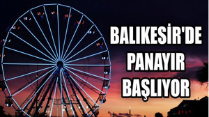 Balıkesir'de Panayır Başlıyor