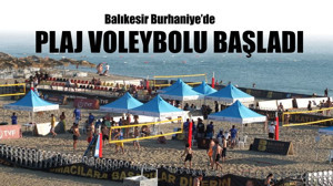 Balıkesir'de Plaj Voleybolu Başladı