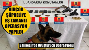 Balıkesir'de Uyuşturucu Operasyonu