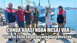 Cunda Adası'ndan Mesaj Var