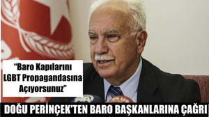 Doğu Perinçek'ten Baro Başkanlarına Çağrı