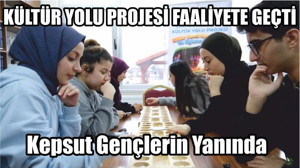 Kepsut Gençlerin Yanında