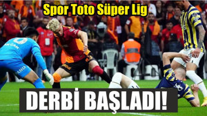Spor Toto Süper Lig: Galatasaray: 0 - Fenerbahçe: 0 (Maç devam ediyor)