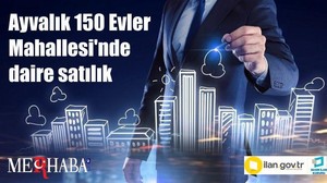Ayvalık 150 Evler Mahallesi'nde daire satılık