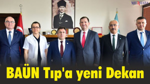 BAÜN Tıp'a yeni Dekan