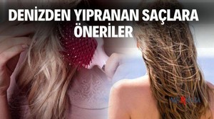 Denizden Yıpranan Saçlara Öneriler