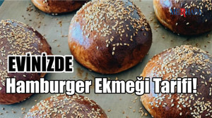 Evde Hamburger Ekmeği Yapılışı