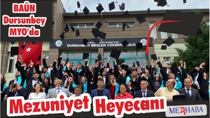 BAÜN Dursunbey MYO’da Mezuniyet Heyecanı