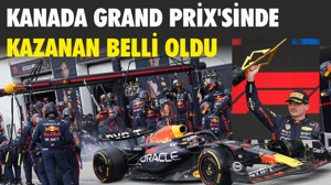 Kanada Grand Prix'sinde kazanan Max Verstappen