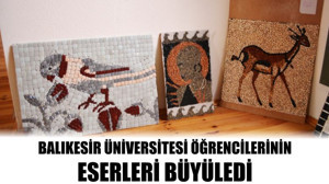 BAÜN Öğrencilerinin Eserleri Büyüledi