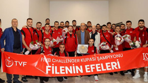 Filenin Efeleri’ne Coşkulu Karşılama